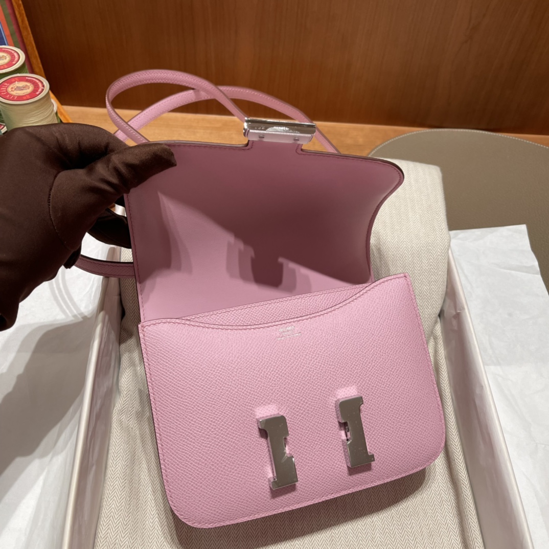 에르메스 콘스탄스18 로즈사쿠라 은장 앱송